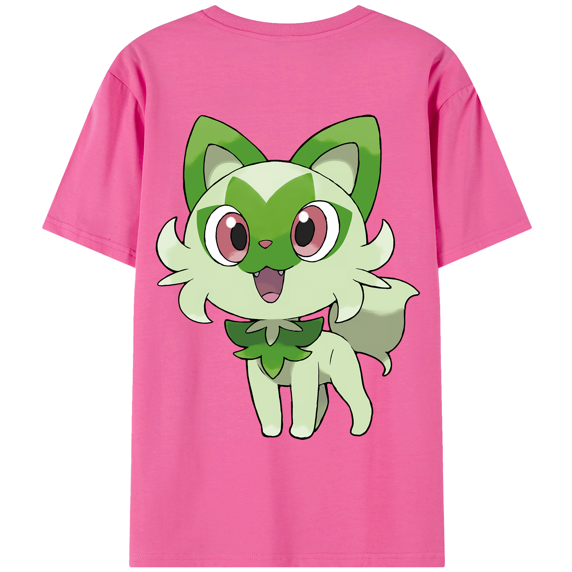 （画像用） ポケットモンスター Pokémon レディース半袖Tシャツ(バックプリント)